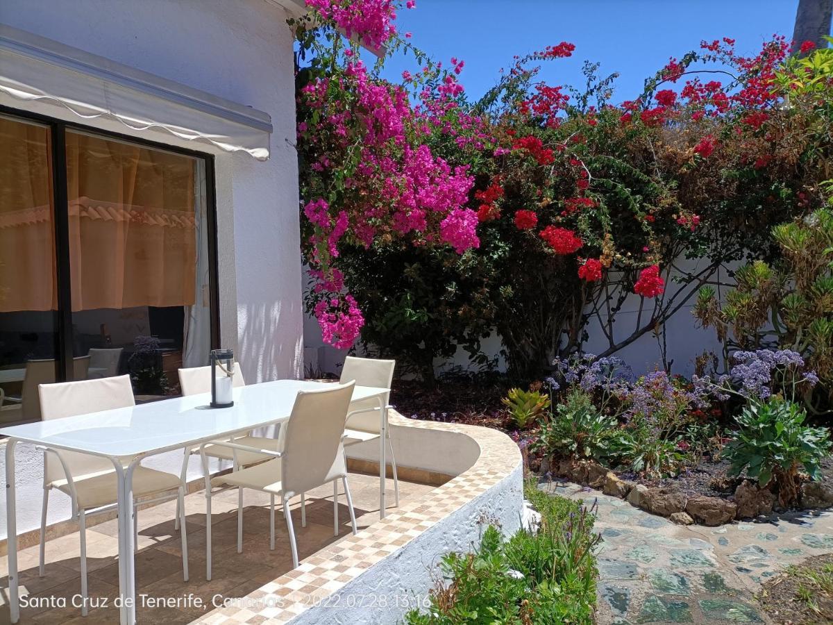 Schoene Wohnung In Puerto De La Cruz Mit Garten. 외부 사진